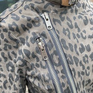 Cheetah print jacket